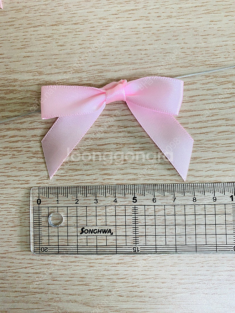 포장리본 5x7cm 빵포장 선물포장 리본 꽃포장 리본--2