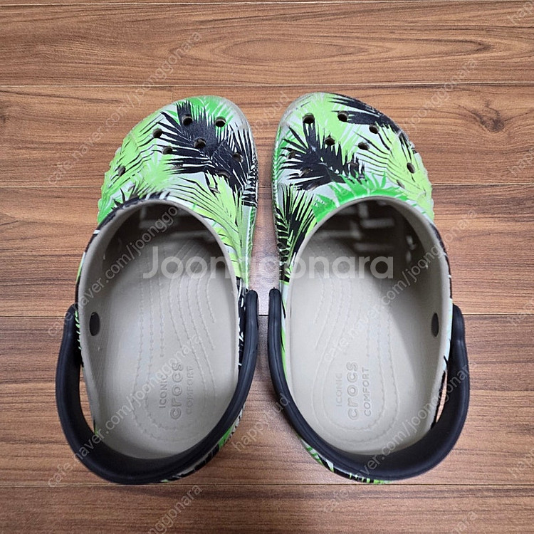 크록스 키즈 바야 그래픽 클로그 J1, 택포--1