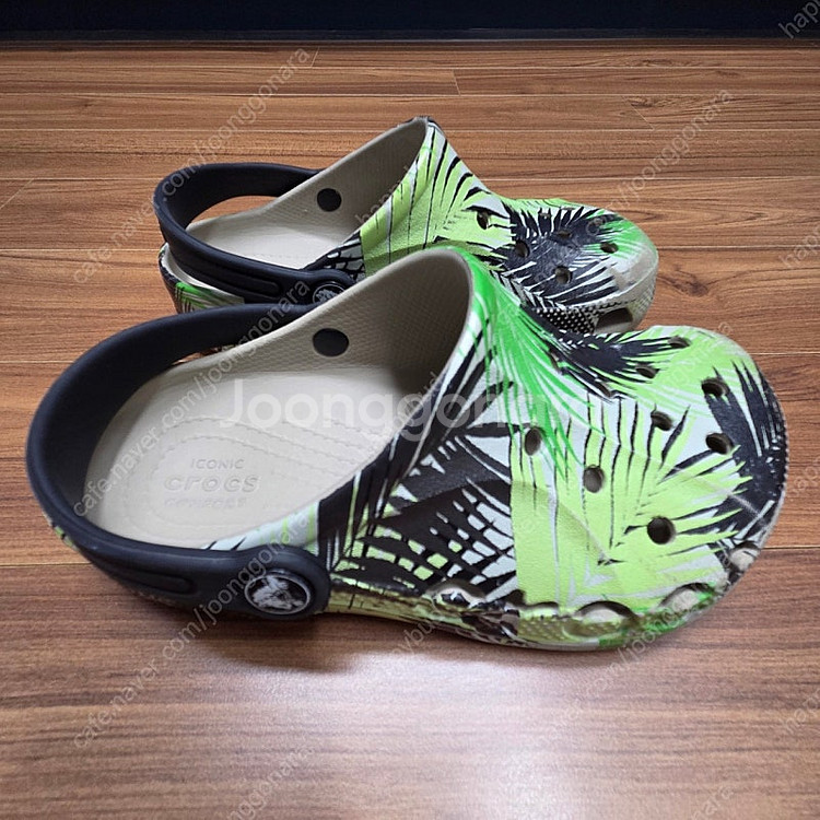 크록스 키즈 바야 그래픽 클로그 J1, 택포--2