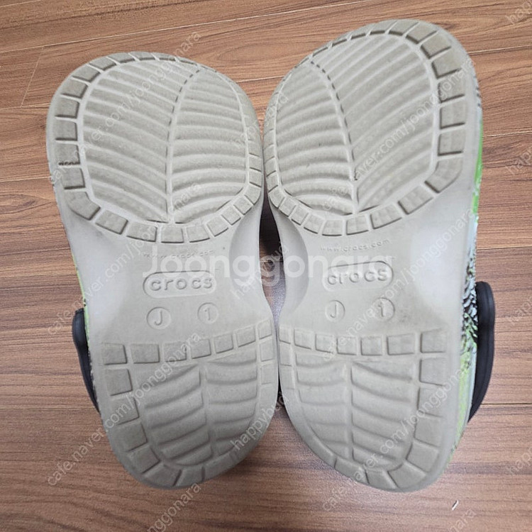 크록스 키즈 바야 그래픽 클로그 J1, 택포--4