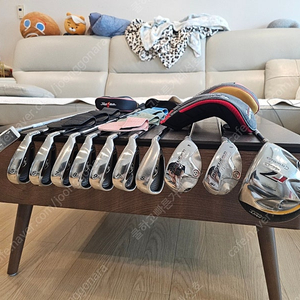 테일러메이드정품 테일러메이드드라이버+테일러메이드유틸(2개)+테일러메이드아이언(7개)+테일러메이드퍼터34인치