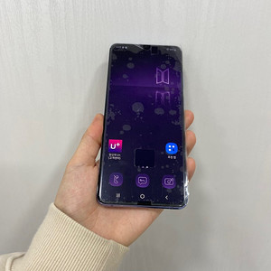 55093 갤럭시S20플러스 BTS에디션 256GB A급 삼성리퍼폰 32만원