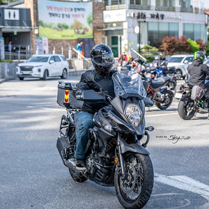 2018년식 브이스트롬650 xt (삼박스 포함 생활 편의 튜닝)
