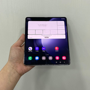 85502 갤럭시Z폴드5 블루 256GB 부산 중고폰 팝니다 74만원