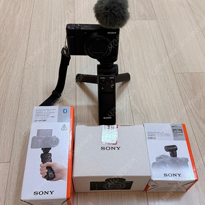소니 ZV-1M2+슈팅그립 팝니다 zv1m2,snoy