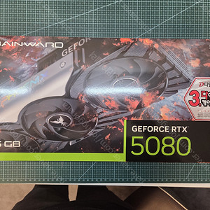 GAINWARD 지포스 RTX 5080 피닉스 D7 16GB 미개봉 급처합니다.