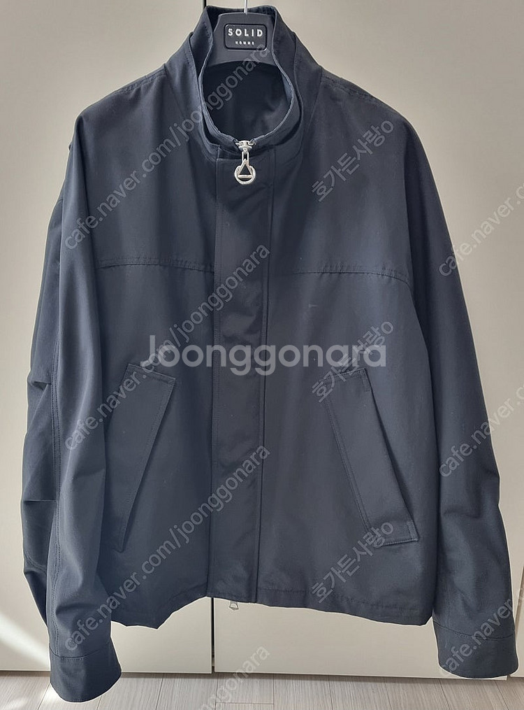 솔리드옴므 24 쉘파카 블랙 50(105)사이즈판매--1