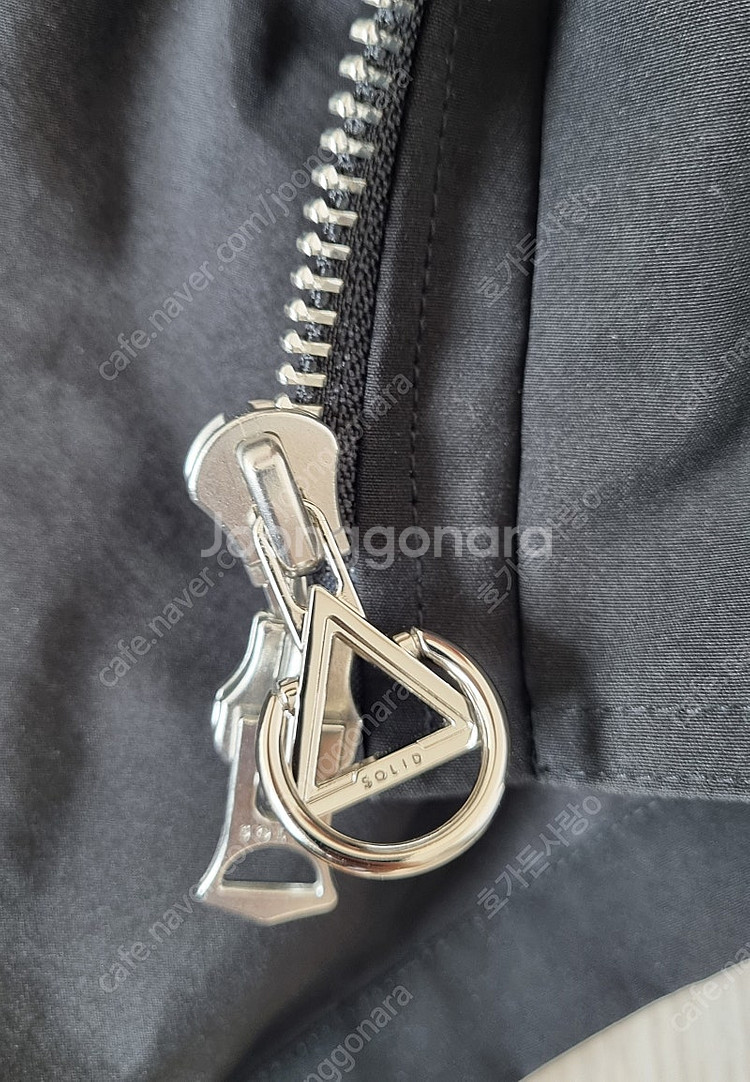 솔리드옴므 24 쉘파카 블랙 50(105)사이즈판매--3