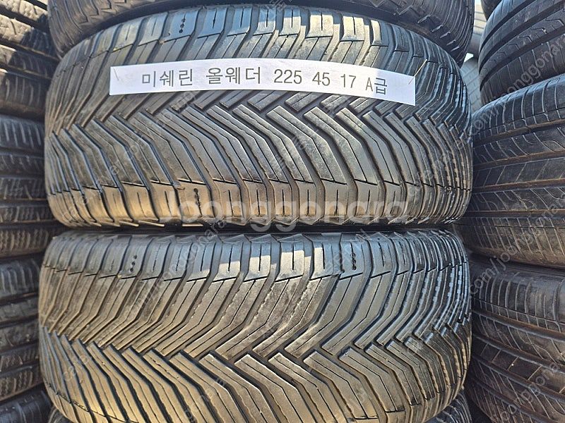 225 45 17 미쉐린 올웨더 타이어 CC2 장착무료...--1