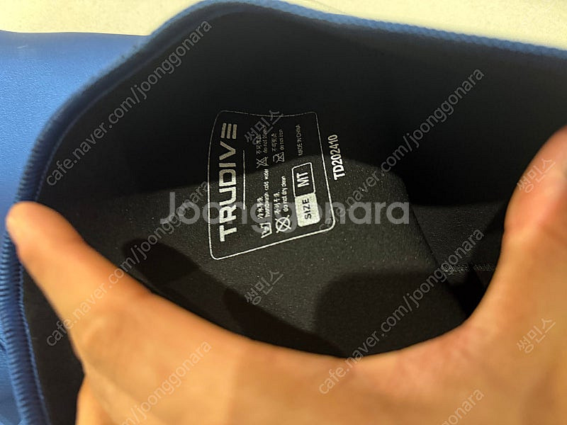 트루다이브 프리다이빙슈트 후드리스 (2mm) 1회착용--4