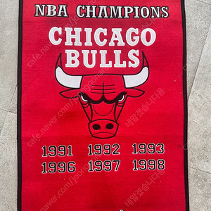 nba 시카고불스 챔피언쉽 농구 배너