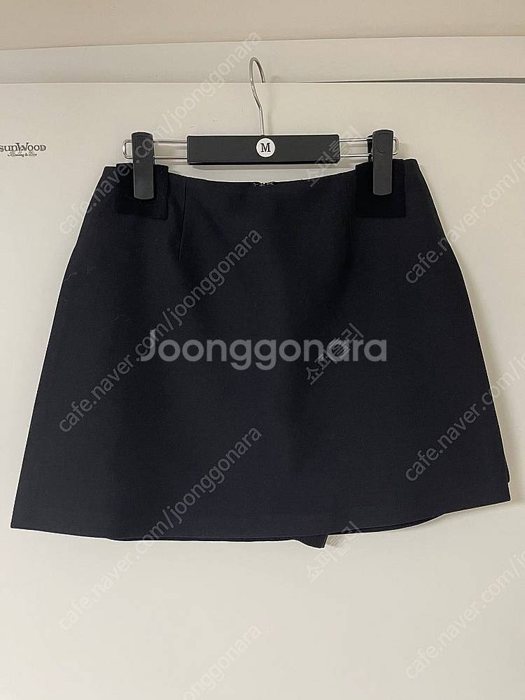 꿀소잉 큐롯팬츠스커트 미착용 새제품 블랙 M 사이즈--7