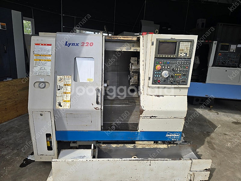 Lynx220. 선반6인치 공작기계 급매--0