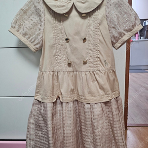 (택포) 헤지스키즈 여름 원피스 130사이즈