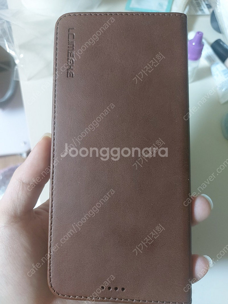 LC.IMEEKE 새상품 갤럭시 a80울트라 가죽케이스...--0