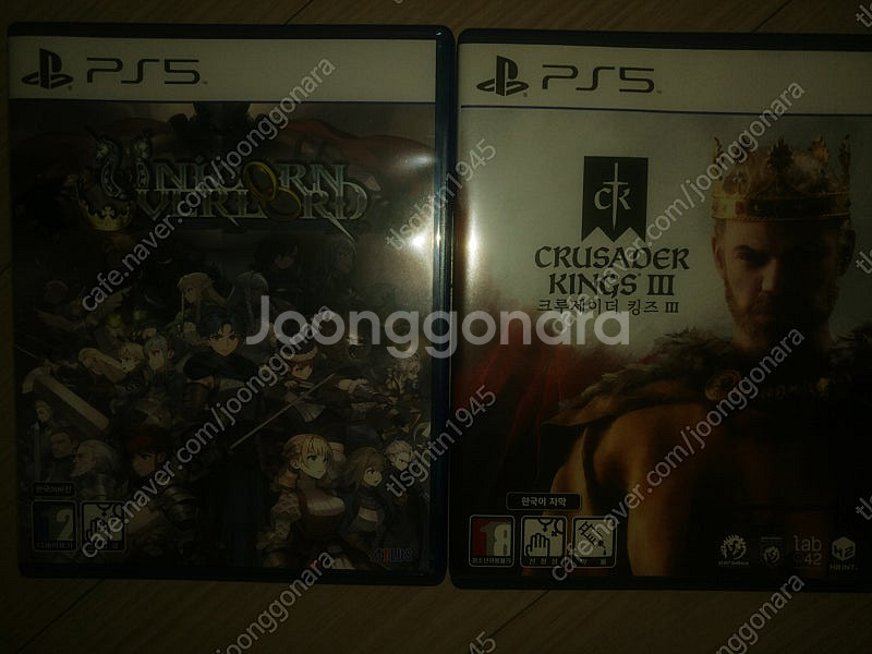 ps5 유니콘 오버로드,크루세이더 킹즈3 팝니다.--0