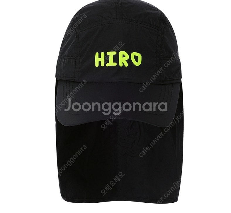 히로 썸머 선쉐이드 캡 블랙--1
