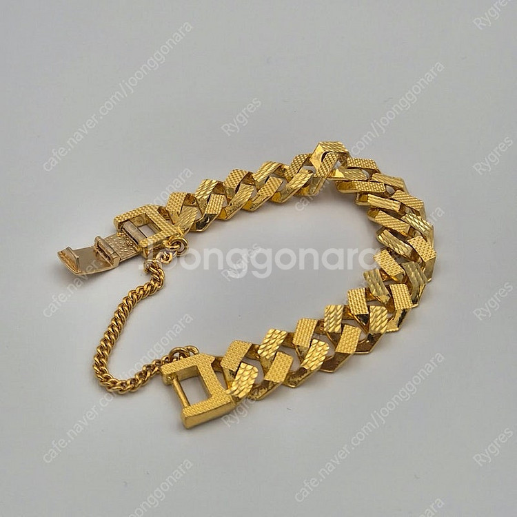 [새상품] 24k 순금 미라클 팔찌 (18k 고리 1....--0