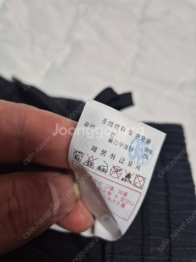디스커버리 포켓 카고 조거팬츠 블랙 남성용 30사이즈--3