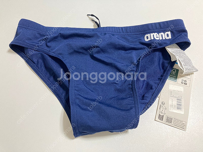 아레나 팀 브리프 솔리드 남자 삼각수영복 32--0