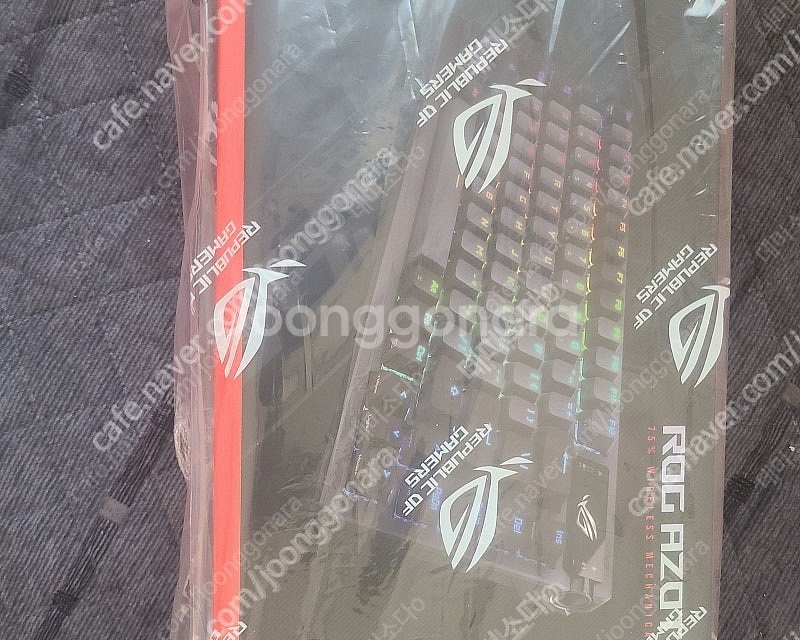 ASUS ROG AZOTH 갈축 미개봉 새상품 원가40...--0