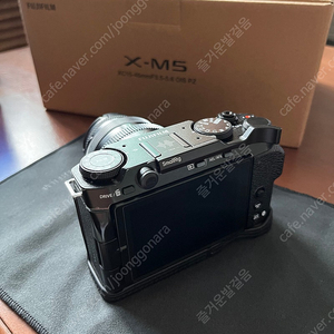 후지필름 x-m5 블랙 1545 렌즈킷 악세사리 추가배터리 일괄