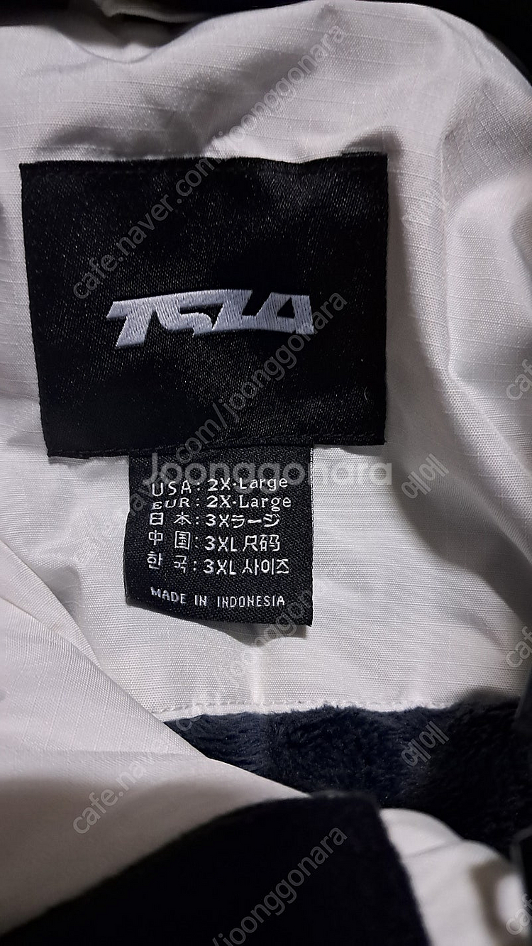 TSLA 테슬라 스키복 상하의 세트 3XL 5만원--1
