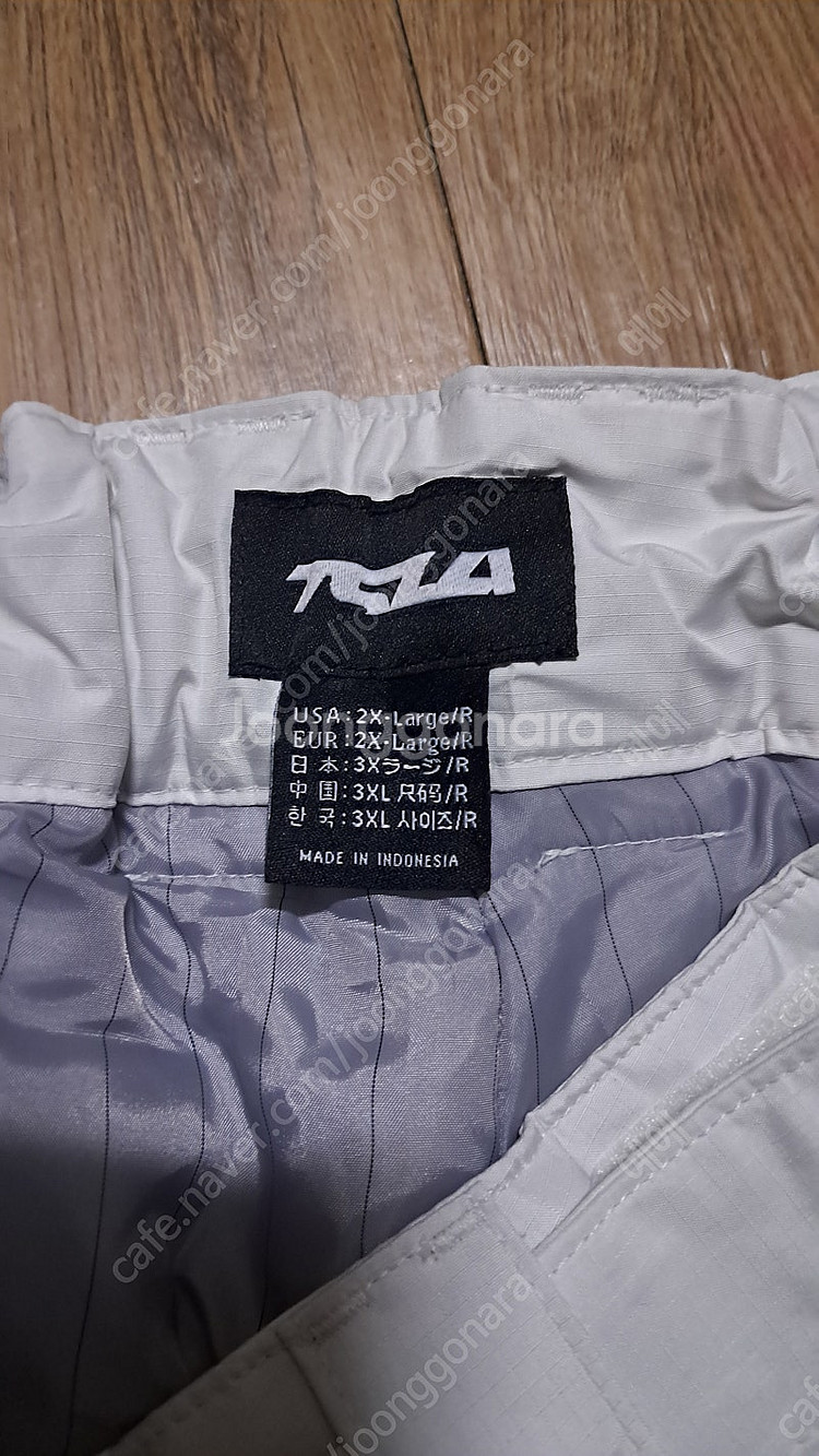 TSLA 테슬라 스키복 상하의 세트 3XL 5만원--4
