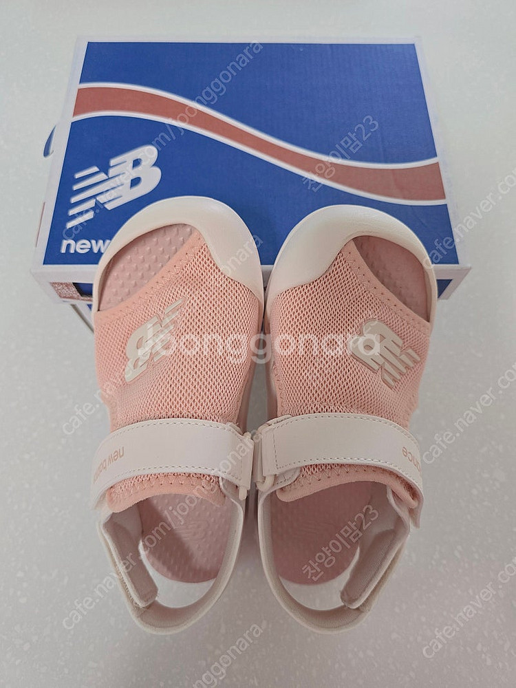 뉴발란스 키즈 샌들 K8810P3P 핑크 190 새상품...--0
