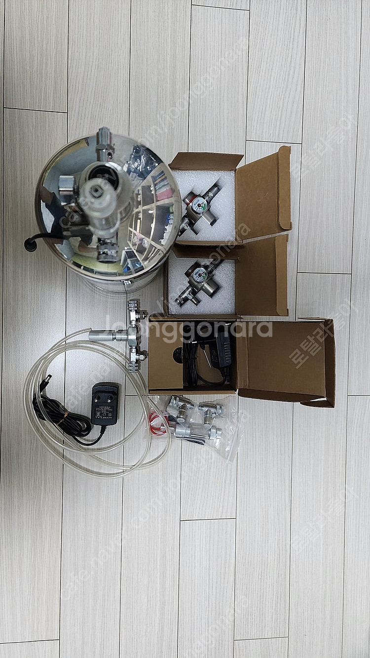 수초 D801 co2 화학이탄 용품세트--0