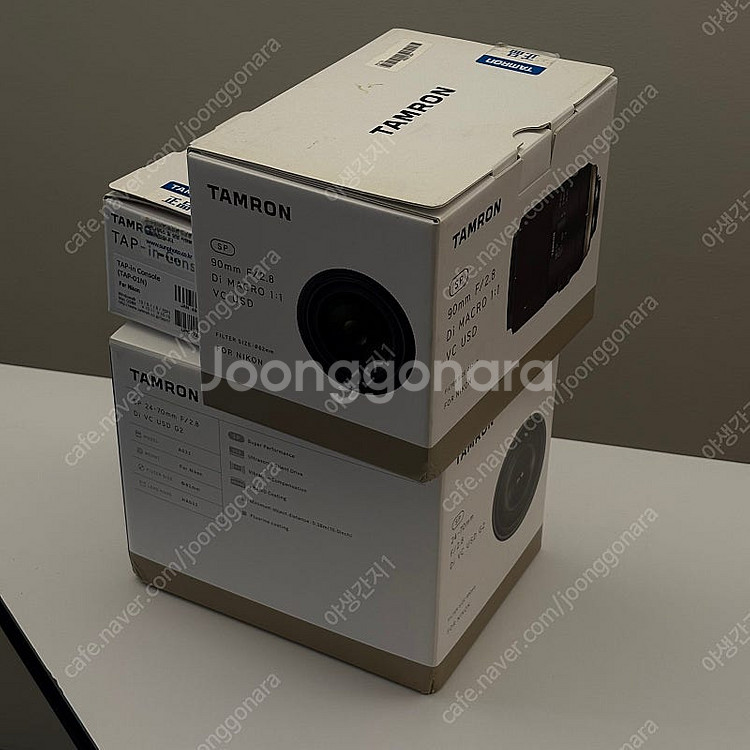 탐론 24-70 G2 f2.8 렌즈 + 탭인콘솔 팝니다...--8
