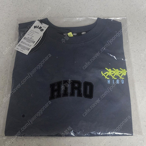히로 플레이 SK8 티셔츠 차콜 120