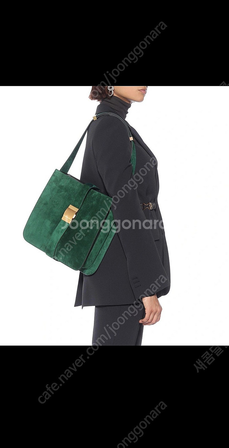 보테가베네타 마리백 그린 스웨이드 (직거래/배송)--1