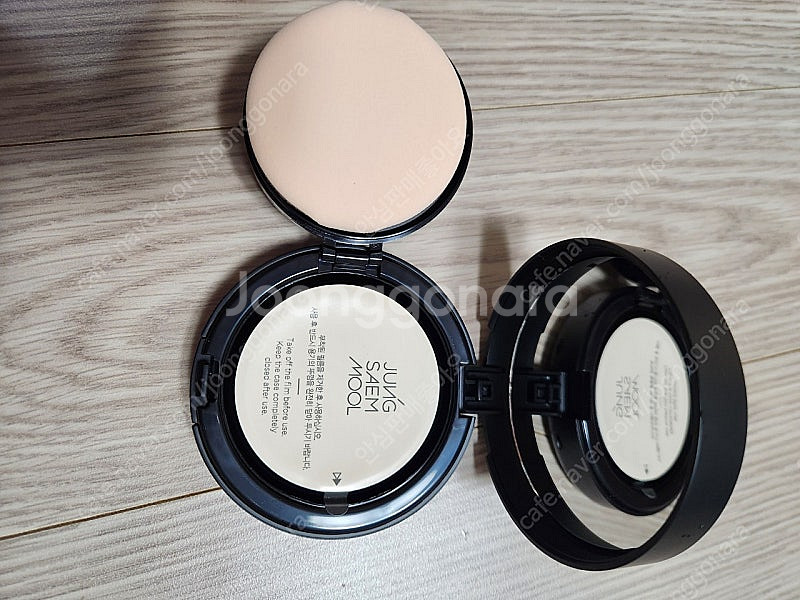 정샘물 누더 쿠션 + 리필 (페어) 새제품 택포 3만--3