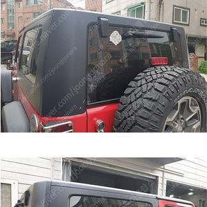 랭글러 2도어 하드탑 구합니다.