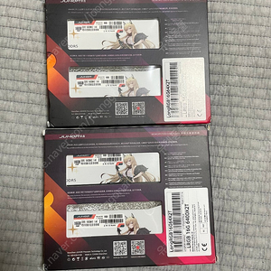 JUHOR 씹덕램 DDR5 16gb *2 6400MHz 하이닉스A다이칩