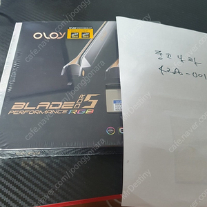 OLOy 메모리 DDR5 32GB (2x16GB) 6400 MHz CL32 Blade-RGB