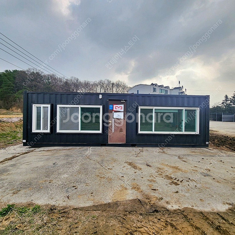 이층구조 컨테이너 세트 급매! 사무실+방2+화장실 포함--1