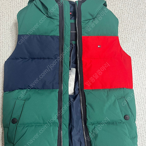 타미힐피거키즈 패딩조끼 122 7Y