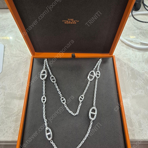 에르메스 샹달 목걸이 120cm