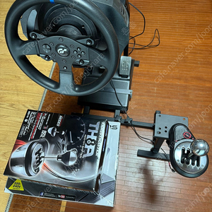 트러스트마스터 t300rs, th8a, 거치대