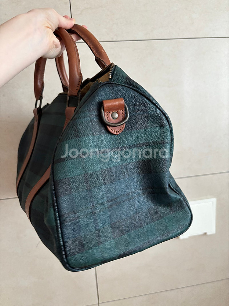 폴로 랄프로렌 블랙와치 보스턴 백 여행가방 캐리어 토트...--1