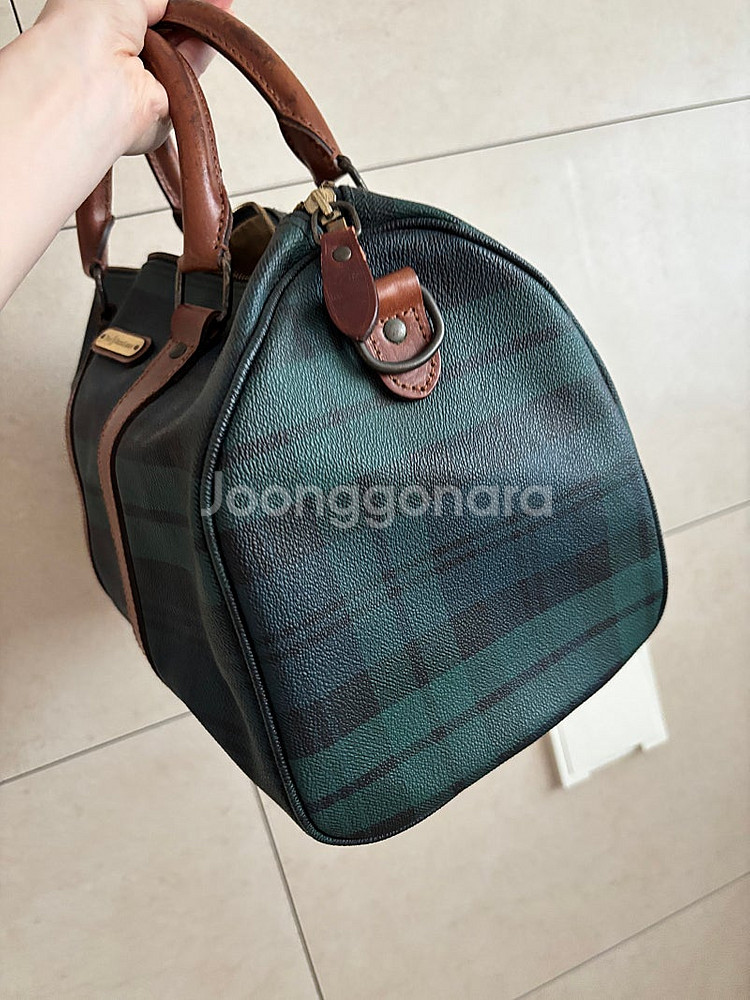 폴로 랄프로렌 블랙와치 보스턴 백 여행가방 캐리어 토트...--3