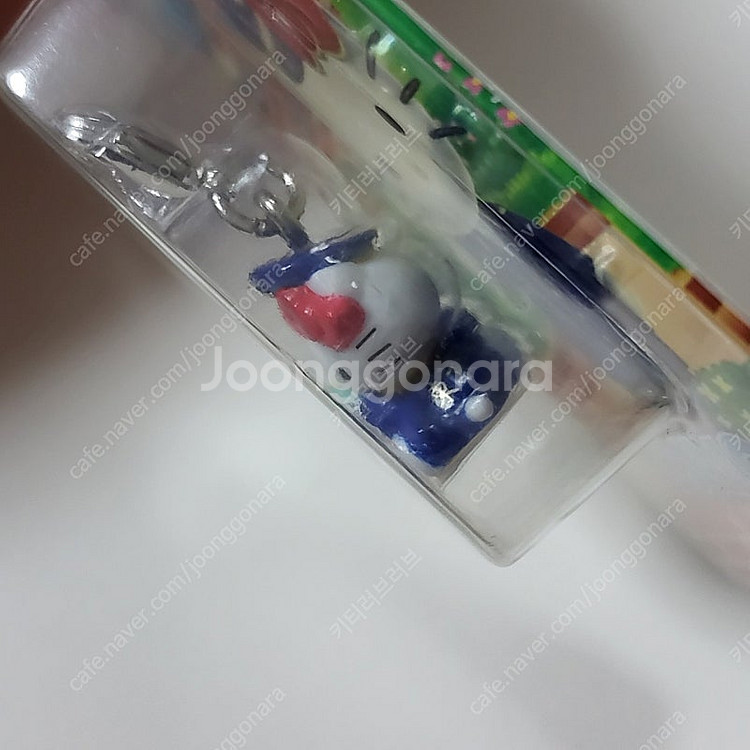 헬로키티 도쿄역 한정 차장 키티 고리 마스코트 박스형 ...--2
