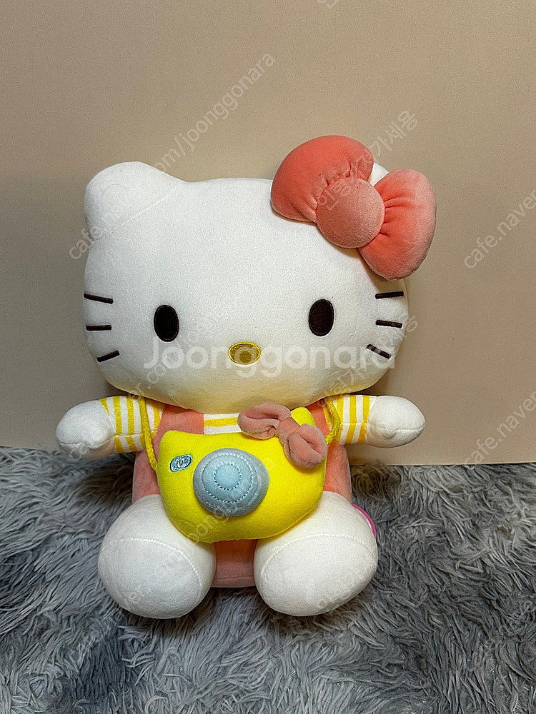 헬로키티 카메라 봉제인형--0