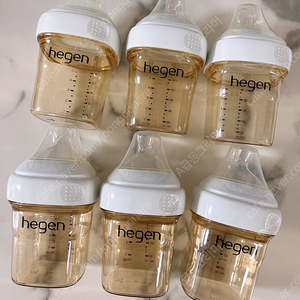 헤겐 젖병 150ml 6개 (1단계 젖꼭지포함) 일괄 문앞택배비 포함 가격