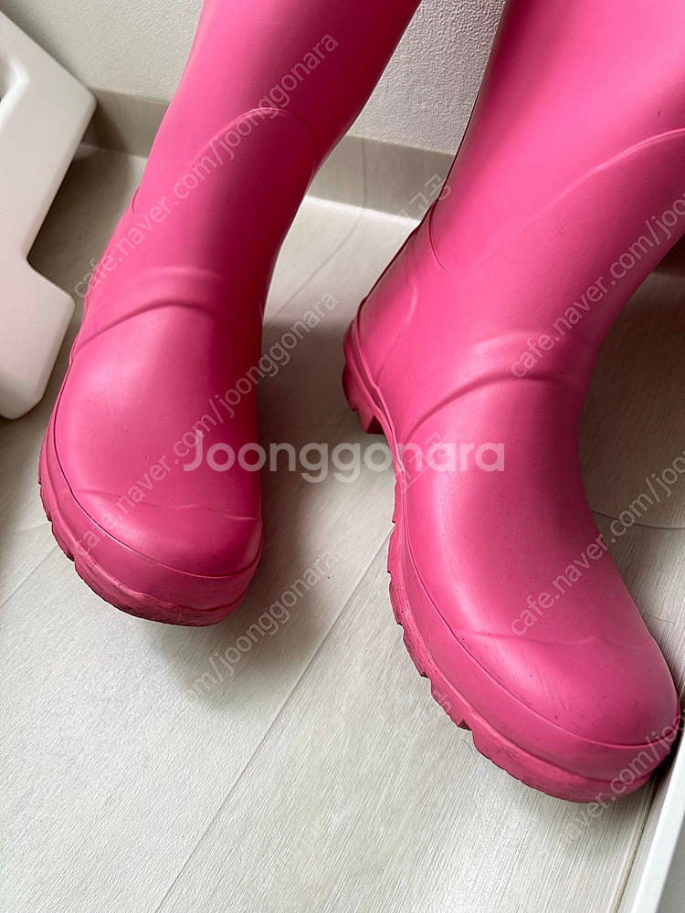 헌터 레인부츠 오리지날 톨 핑크 EU38/ UK5 24...--3