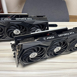 MSI RTX 3070TI Gaming X Trio 2대 팝니당
