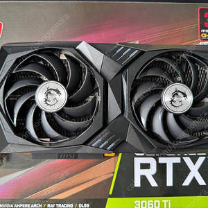 MSI 지포스 RTX 3060Ti 8GB 컴퓨터 그래픽카드 판매합니다