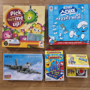 보드게임 픽미업, 스머프사다리, 스피드게임, 옥스포드레고(새것) 일괄판매합니다.